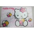 Lovely Design Printing PP Table Place Mat Desk Pad